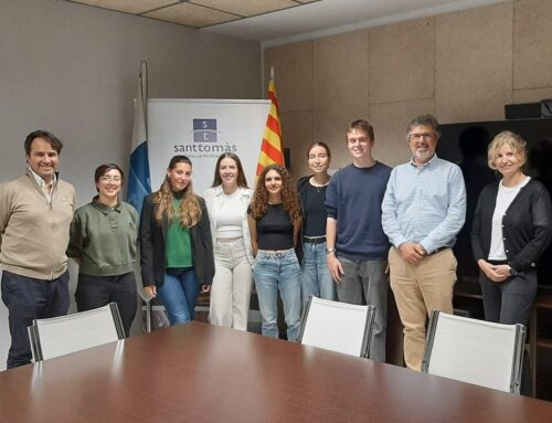 Sant Tomàs dona la benvinguda als nous voluntaris europeus